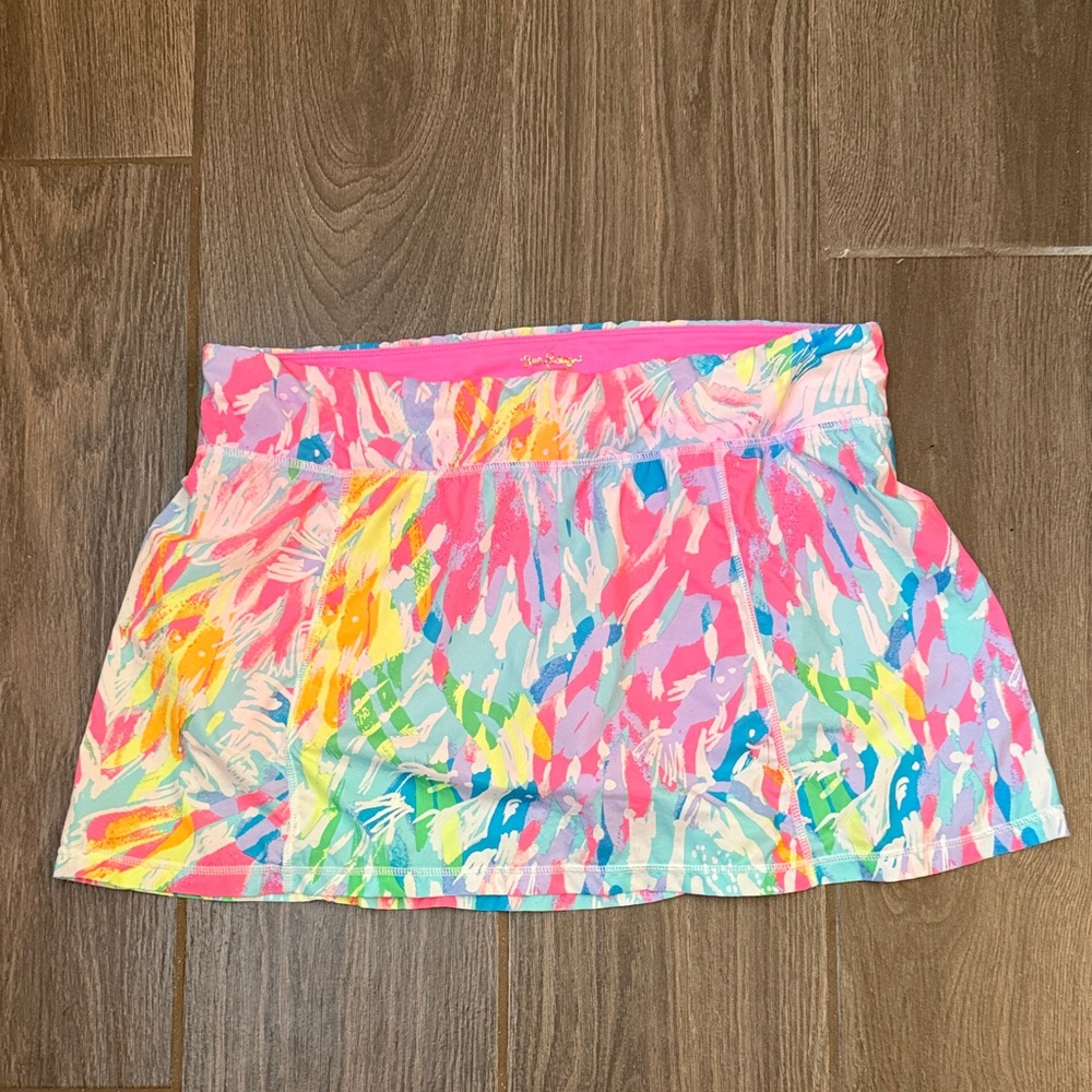 Lilly Pulitzer Multicolor Abstract Skirt